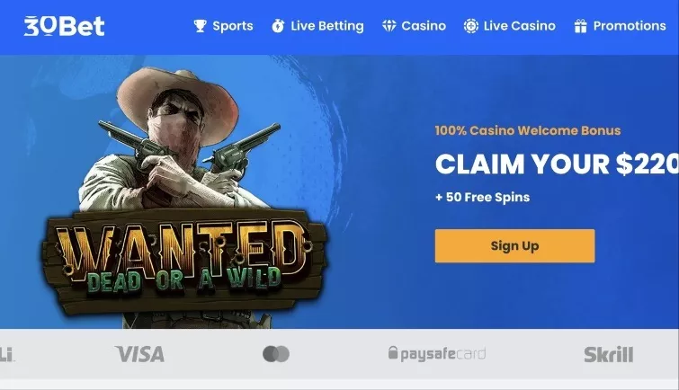 30bet login uk